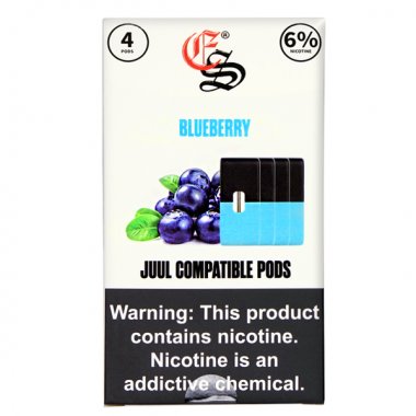 Картриджи для электронных сигарет Eonsmoke Blueberry 6%