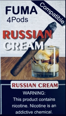 Картриджи для электронных сигарет JUUL - FUMA Pods Russian Cream 6%